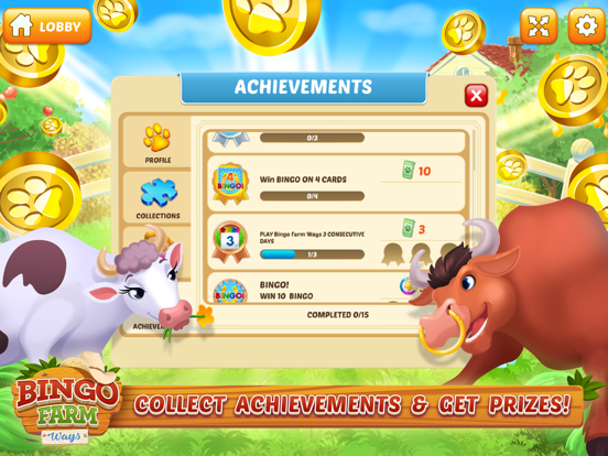 Screenshot #6 pour Bingo Farm Ways - Bingo Games