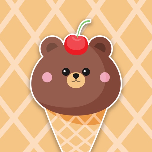 Kawaii Ice Cream Animals