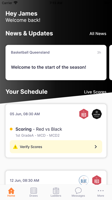 BasketballConnect Screenshot 1 - AppWisp.com BasketballConnect Screenshot 1 - AppWisp.com