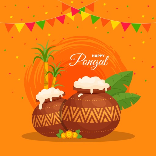 Pongal Animated Stickers icon