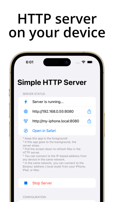 Simple Server: HTTP Serverのおすすめ画像2