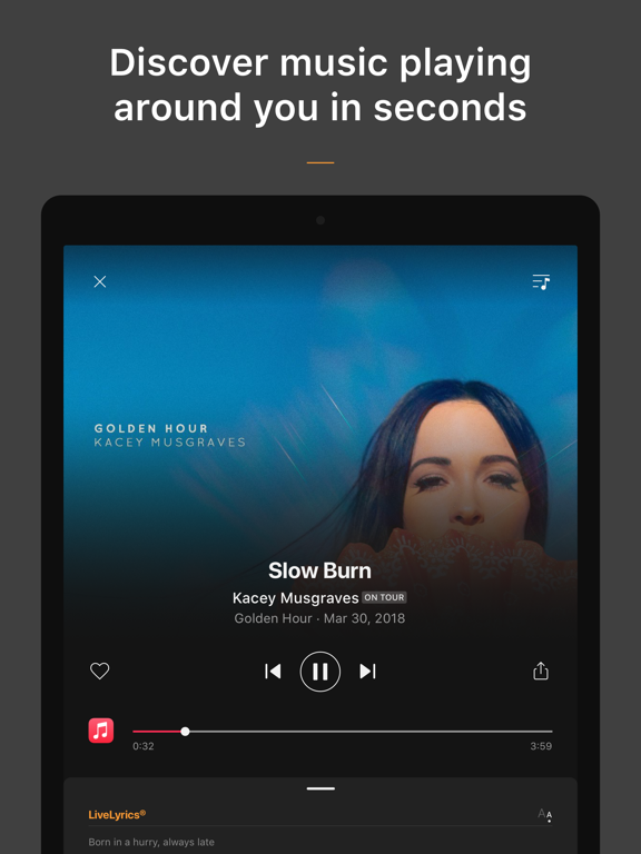 Screenshot #1 for SoundHound∞ - Music Discovery