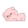 Pinky Pig Animated Stickers