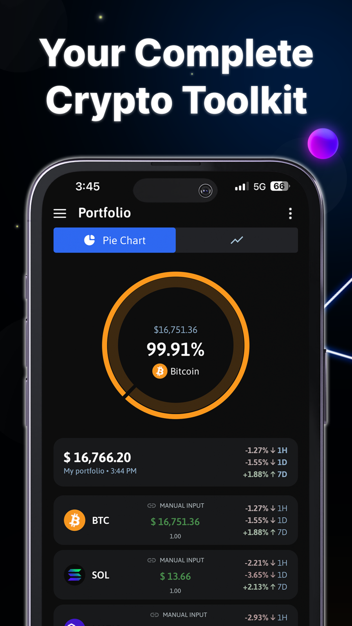 The Crypto App - Coin Tracker