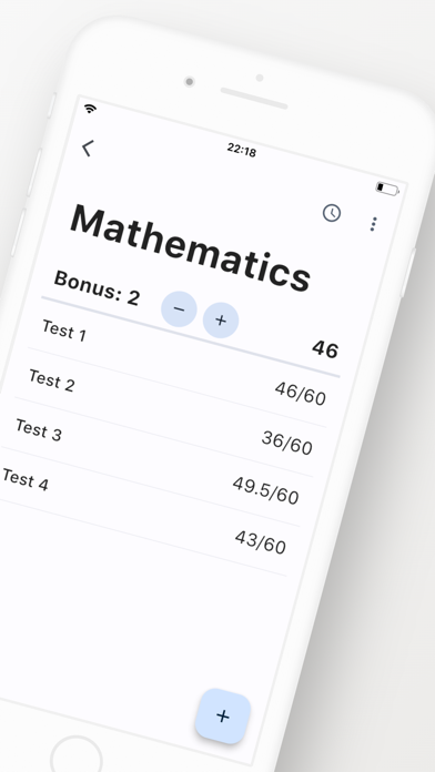 Graded - Grade tracker Screenshot