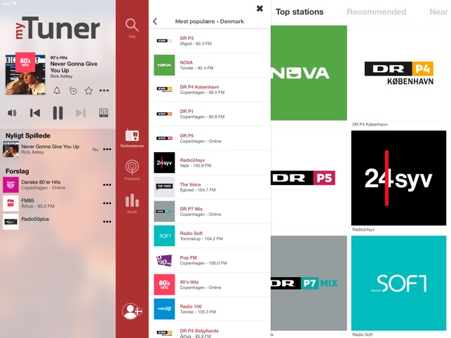 myTuner Radio Danmark: Play FM i App Store