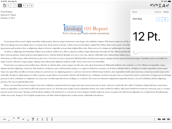 Screenshot #5 pour RTF Write