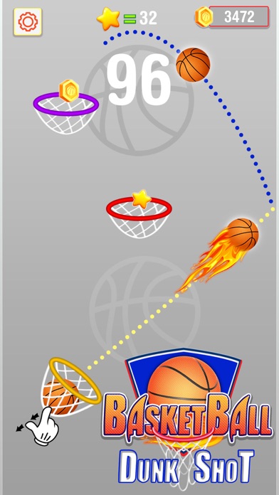 Flipper Dunk Shot-Hoop Battle Screenshot
