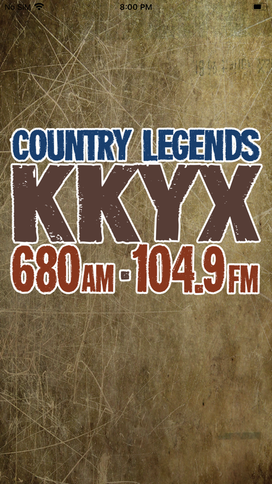 Country Legends KKYX - 11.17.60 - (iOS)