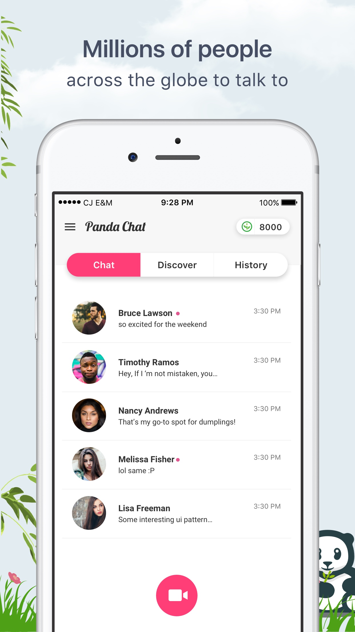 Panda Chat - Meet new people