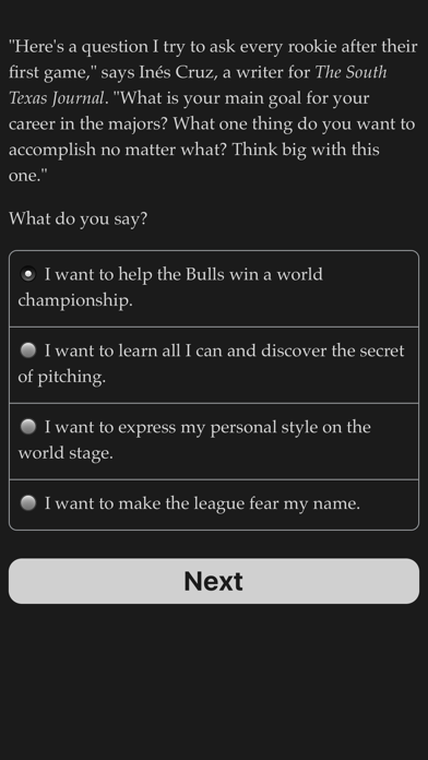 The Fielder's Choice Screenshot