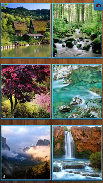 Landscape Jigsaw Puzzles 4 In1