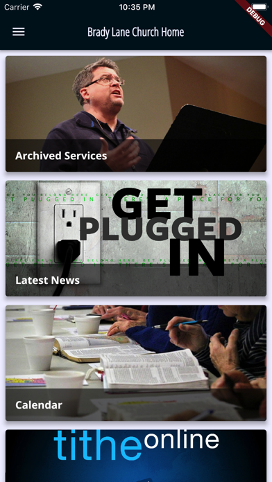 Brady Lane Church Screenshot