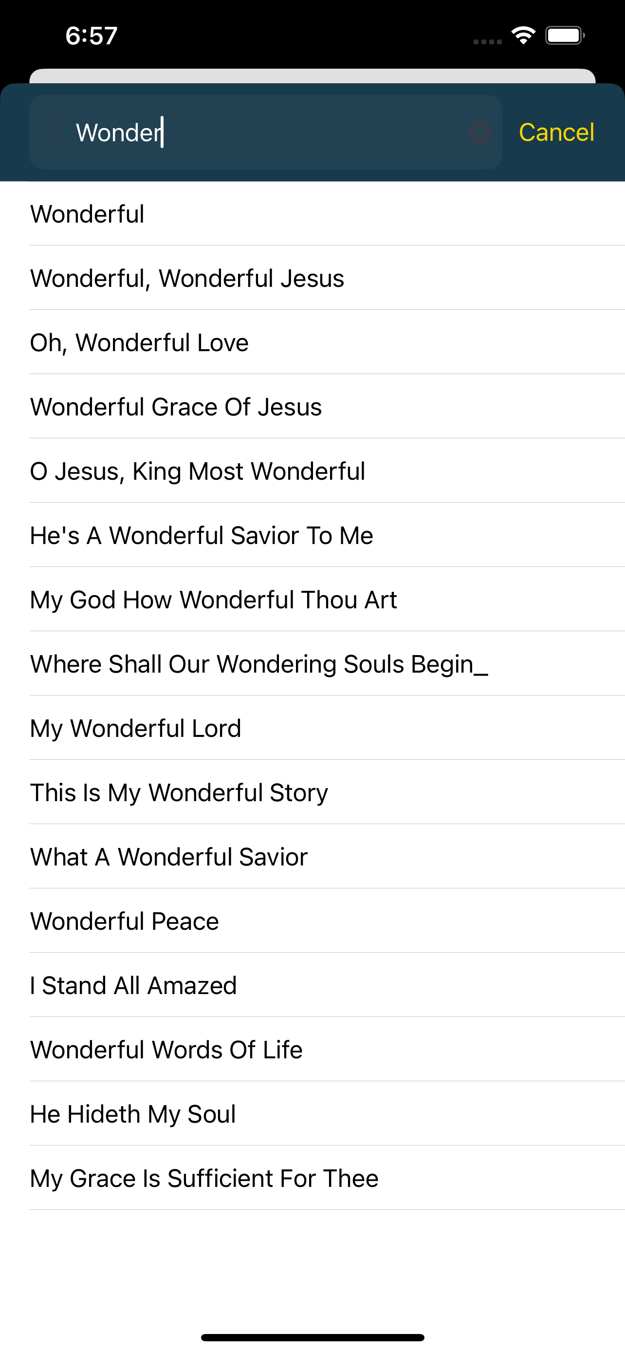 Christ In Song