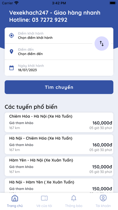 Hoàng Yến BusLines Screenshot