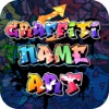 Graffiti Text Name Art icon