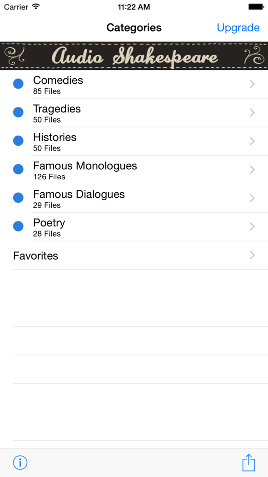Shakespeare Audio Library - 1.7 - (iOS)