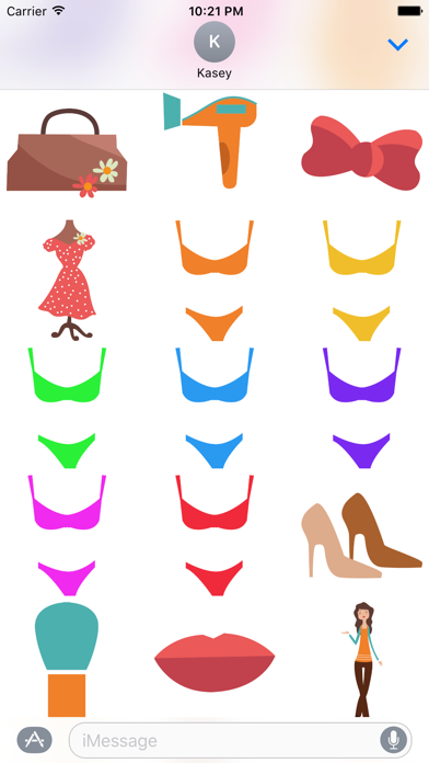 Fashion Sticker Pack Screenshot