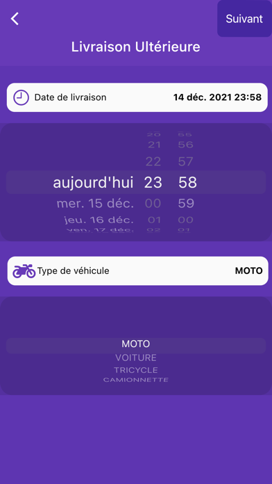LivreurBi Screenshot