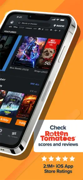 Game screenshot Fandango - Get Movie Tickets apk