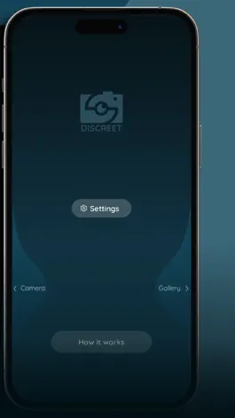 Game screenshot Discreet - Black screen camera apk