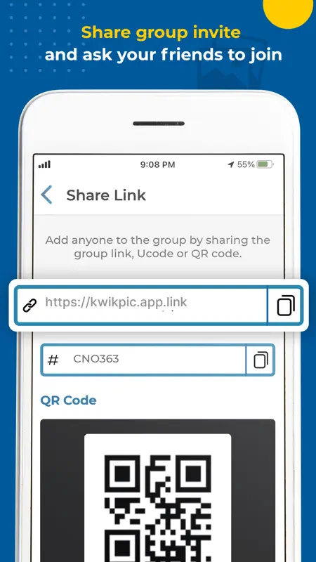 Kwikpic - Smart Photo Sharing screenshot 4 of 8