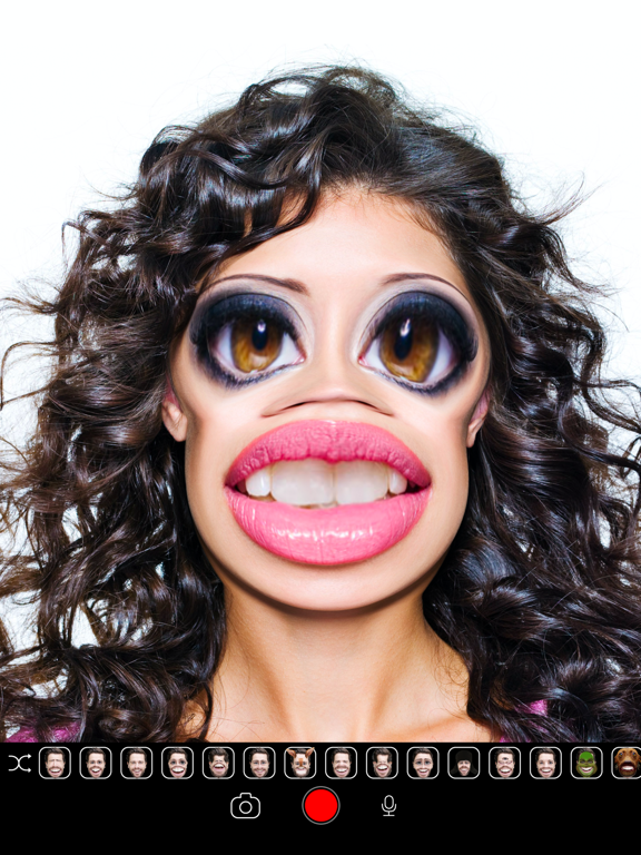 Grimace - Amazing faces iPad screenshot 9 - Photo & Video app