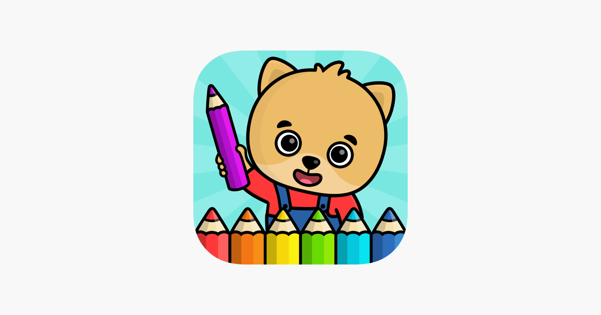 Jogos infantis de colorir 2-6 na App Store