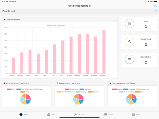 Screenshot #4 pour Nano Service Booking