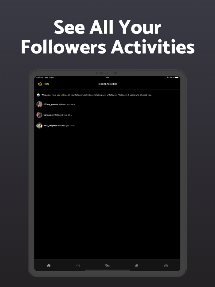 Report King - Follower Tracker