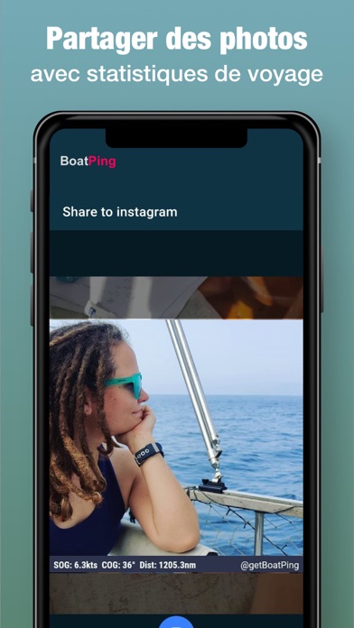 Screenshot #3 pour BoatPing Carnet de Navigation