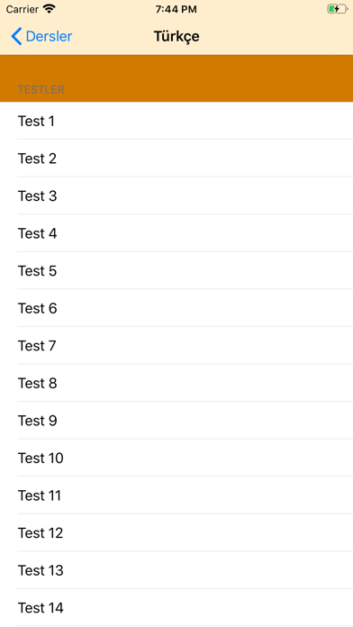 Test Merkezi İlkokul 2.Sınıf Screenshot