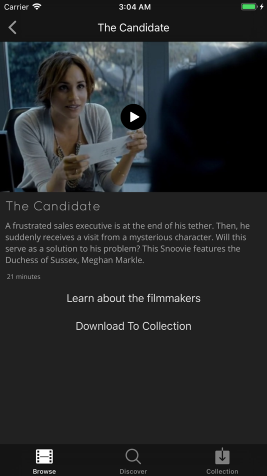 #2. Snoovies: Snack Movies (iOS) De: RDC Media