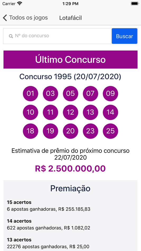 #4. Sua Loto (iOS) 由: Bruno Machado