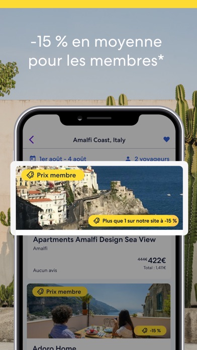 Screenshot #2 pour Expedia: Hôtel, Vols & Voiture