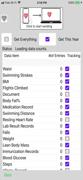 Game screenshot seeMyHealthDataLoader apk