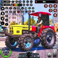 Farming Games Tractor Game 3D logo