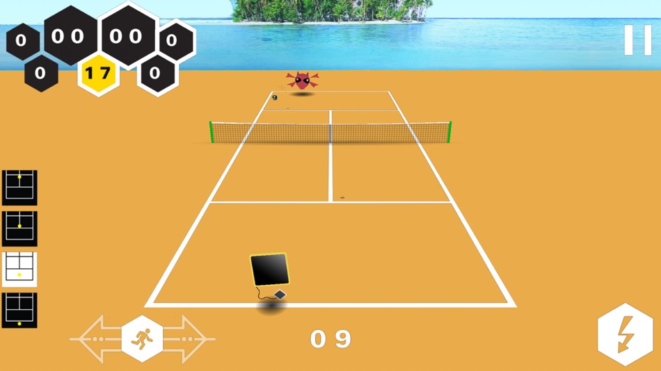 #2. AlienTennis (iOS) 由: Damir Kolobaric