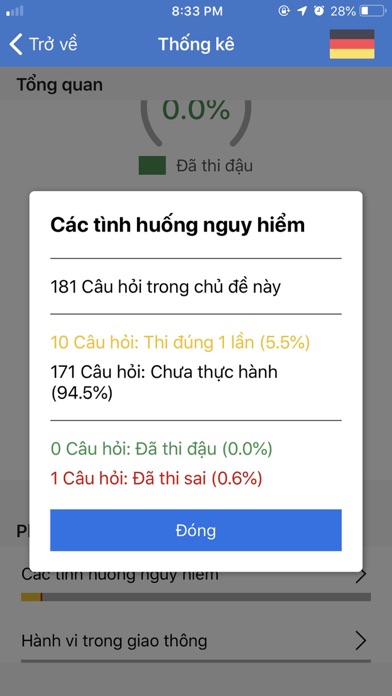 Führerschein VN-DE Screenshot