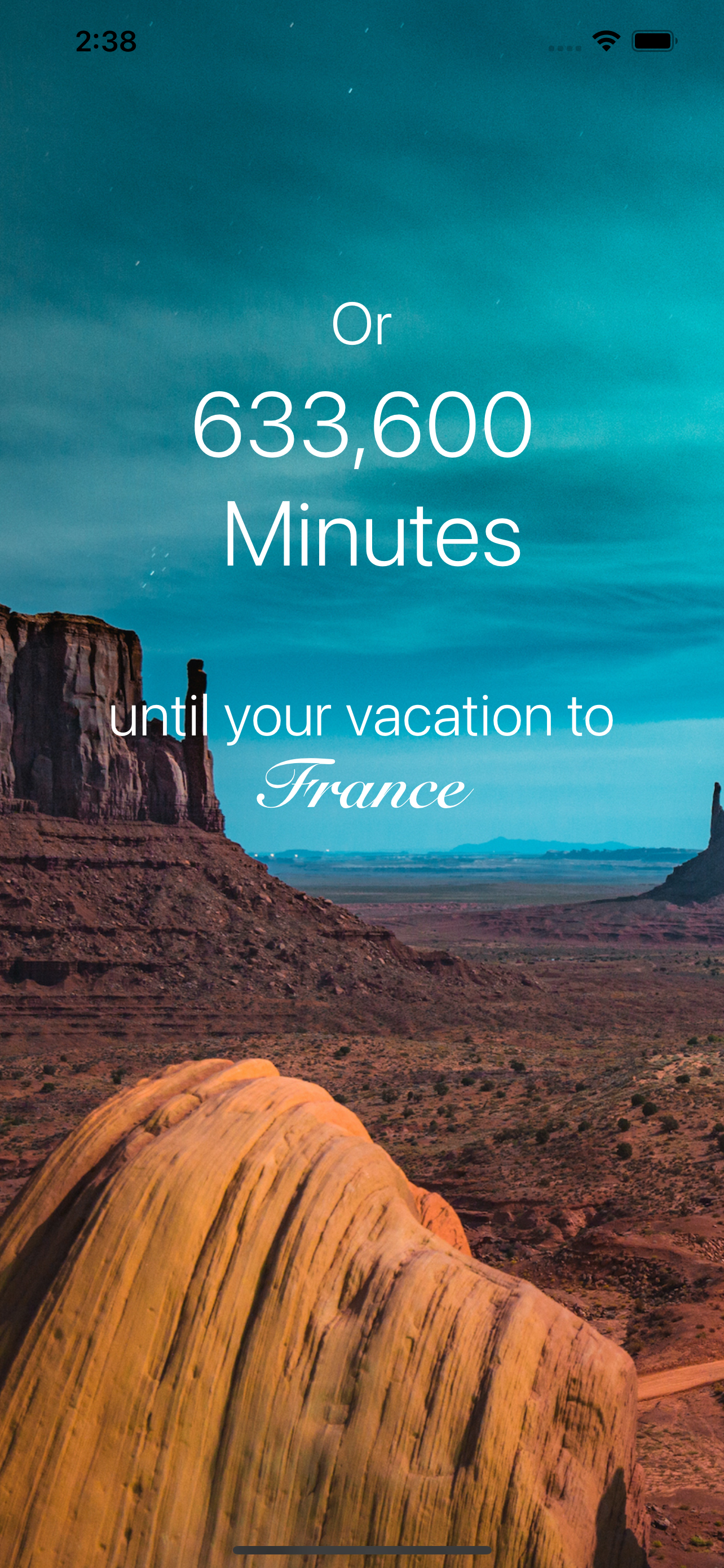 Vacation Countdown ·