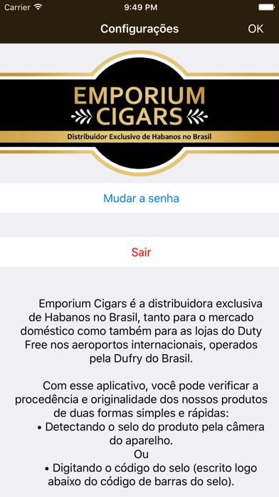 Emporium Cigars Scan Screenshot