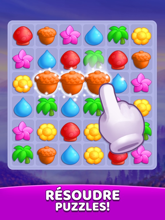 Screenshot #4 pour Jeux de Relaxant Match 3