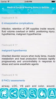 medical surgical nursing q&a iphone screenshot 1