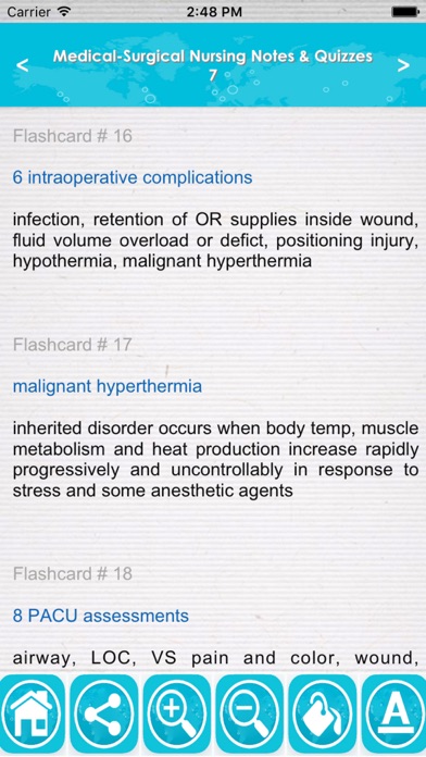 Medical Surgical Nursing Q&A Screenshot