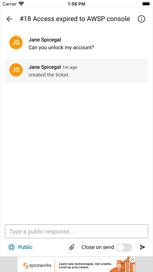#9. Spiceworks Help Desk (iOS) โดย: Spiceworks, Inc.