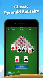 pyramid solitaire - card games iphone screenshot 1