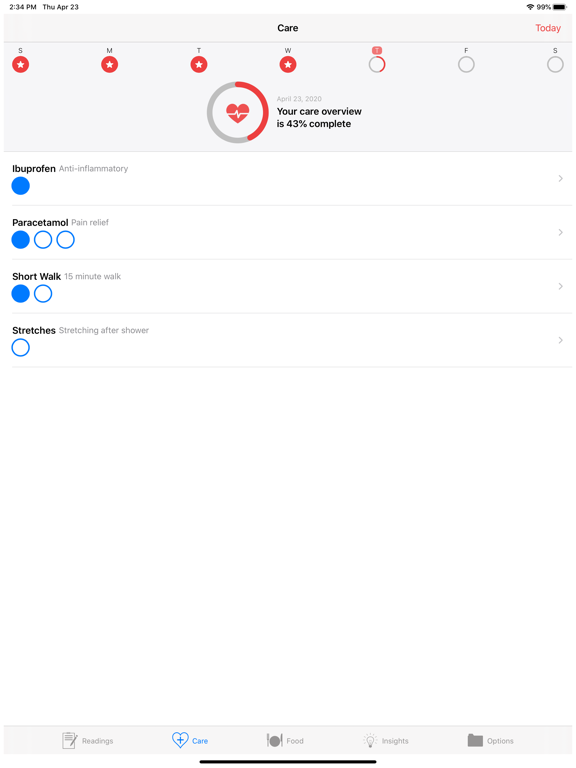 Screenshot #6 pour HealthGear - Diabetes