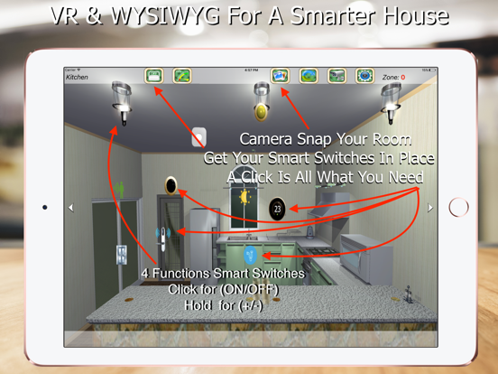 HOS Smart Home digitalSTROM iPad app afbeelding 5
