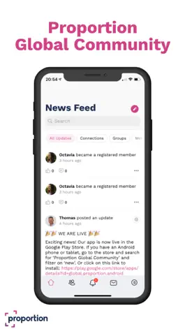 Game screenshot Proportion Global Community mod apk