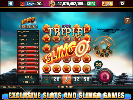 Slingo Casino Vegas Slots Game iPad app afbeelding 8